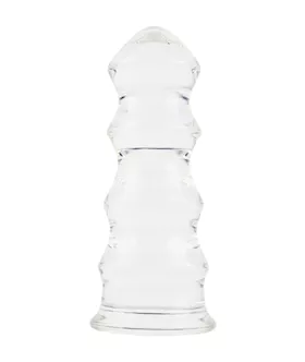 Lucent XL Pagoda Glass Butt Plug