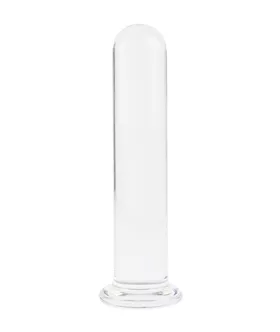 Lucent Large Cylinder Glass Dildo