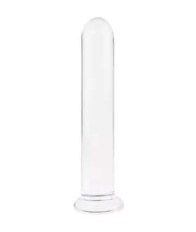 Lucent Cylinder Glass Dildo
