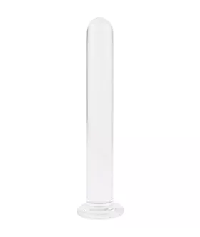 Lucent Small Cylinder Glass Dildo