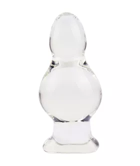 Lucent Bubble Glass Butt Plug