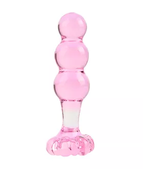 Lucent Flower Ripple Glass Massager