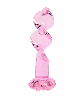 Lucent Helical Glass Massager