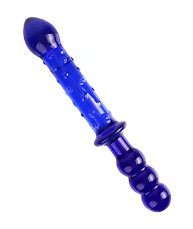 Lucent Textured Glass Massager