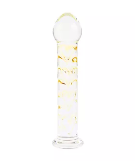 Lucent Hearts Glass Dildo