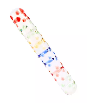 Lucent Textured Glass Massager