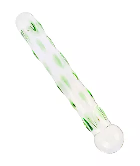 Lucent Leafdrop Glass Massager