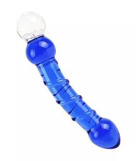 Lucent Fleur Glass Dildo