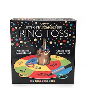 LetS Get Fucked Up Ring Toss Party Game