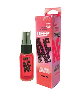 Deep Af Numbing Throat Spray Cherry