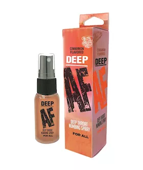 Deep Af Numbing Throat Spray Cinnamon