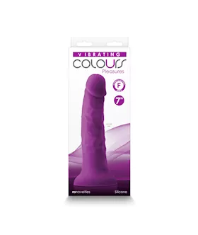 Colours Pleasures Vibrating Dildo