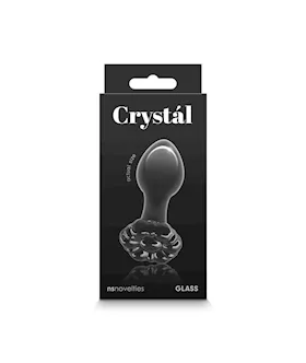 Crystal Flower Butt Plug 