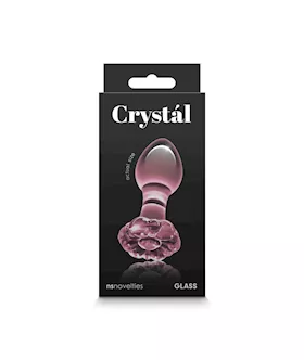 Crystal Flower Butt Plug 
