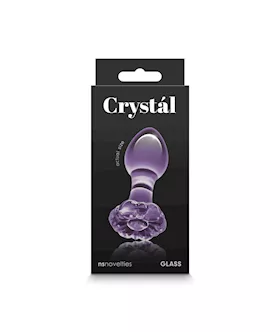 Crystal Flower Butt Plug 