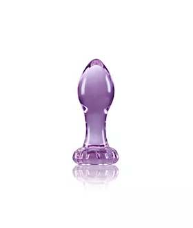 Crystal Flower Butt Plug 