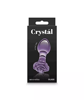Crystal Rose Butt Plug 