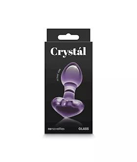 Crystal Heart Butt Plug 