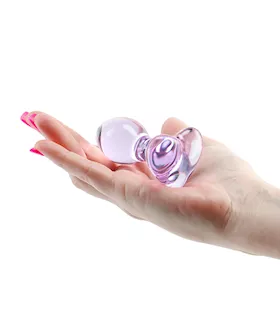 Crystal Heart Butt Plug 