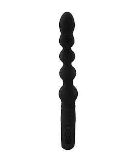 Amore Curved Beaded Vibrator