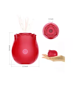 Amore Romantic Rose Suction Vibrator