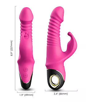 Brave Thrusting Rabbit Vibrator