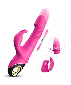 Brave Thrusting Rabbit Vibrator