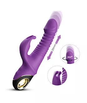 Brave Thrusting Rabbit Vibrator