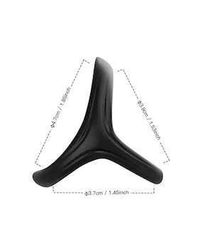Tri Silicone Cock Ring