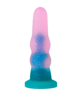 Nood Colours Glitter Rippled Dildo