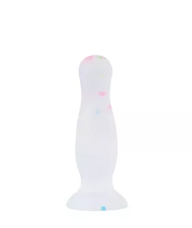 Play Glow in the Dark Confetti Butt Plug