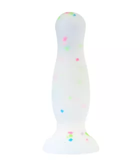 Play Glow in the Dark Confetti Butt Plug