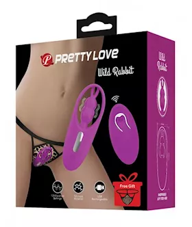 Pretty Love Wild Rabbit Panty Vibe wFree Panty