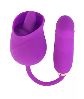 Amore Elegant Rose And Egg Licking Vibrator