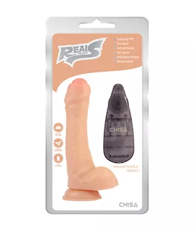 Uncut Vibrating Remote Dildo