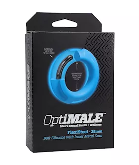 Optimale Flexisteel Silicone Metal Core Cock Ring