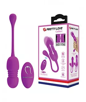 Pretty Love Callieri Remote Thrusting Egg