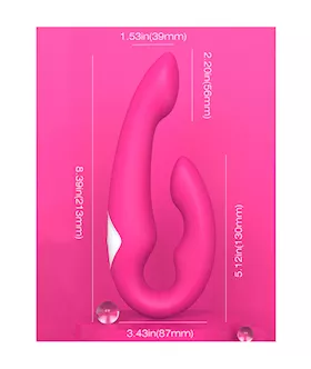 Amore Remote Controlled Strapless Strap-on Vibrator