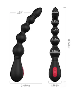 Amore Baron Vibrating Anal Beads