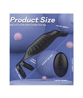 Amore Helmet Remote Controlled Vibrating Cock Ring
