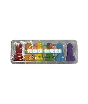 Rainbow Pecker Candies