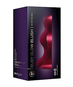 Rocks Off Ruby Glow Blush Dual Vibrator