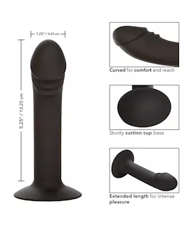 Silicone Curved Anal Stud