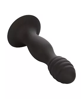 Silicone Ribbed Anal Stud