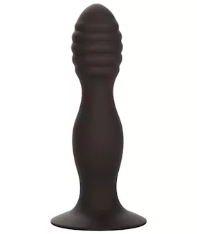 Silicone Ribbed Anal Stud