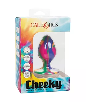 Cheeky Tie-dye Butt Plug