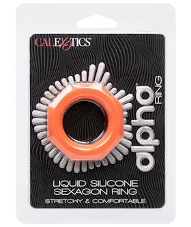 Alpha Liquid Silicone Sexagon Ring
