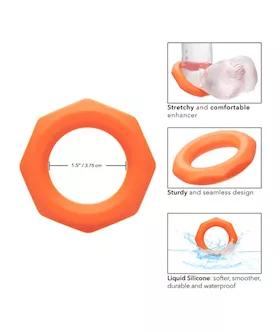 Alpha Liquid Silicone Sexagon Ring