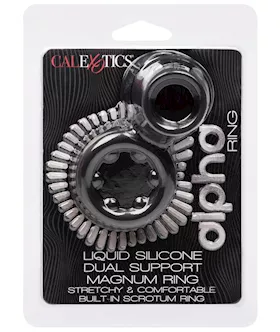 Alpha Liquid Silicone Dual Magnum Ring