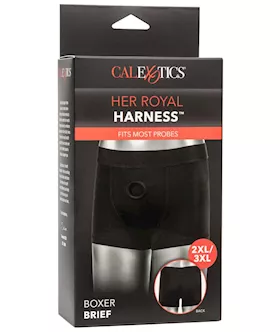 Her Royal Harness Boxer Brief  2xl/3xl